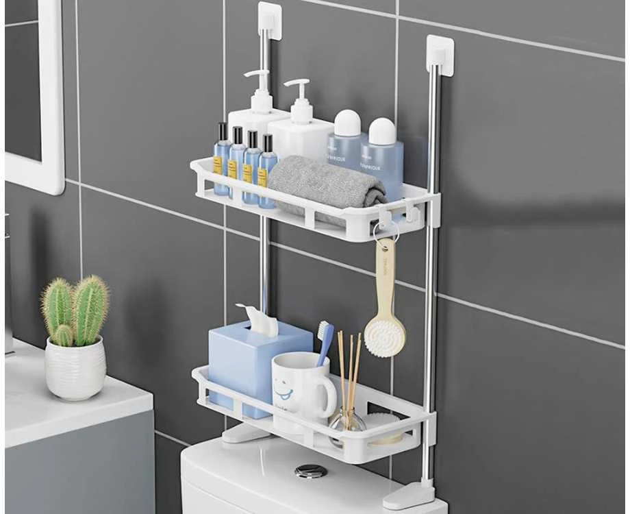 Vonios kambario lentyna virš klozeto