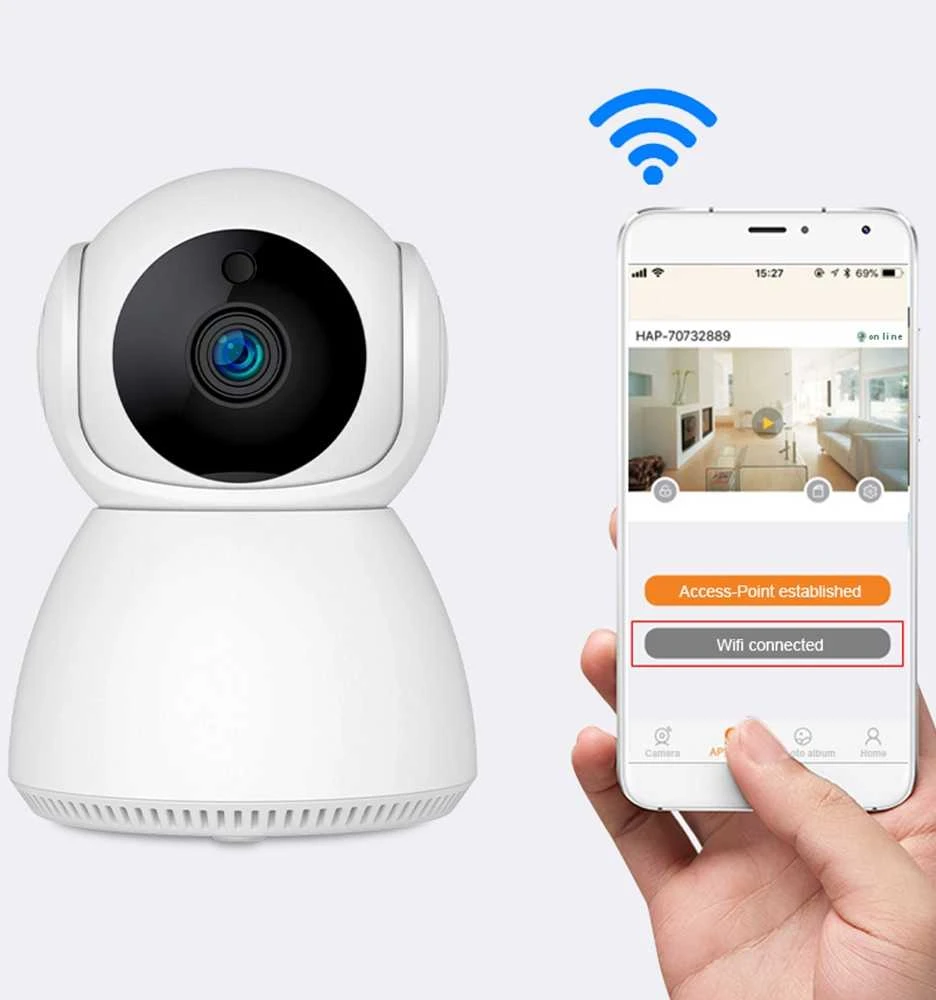 WIFI vidaus kamera