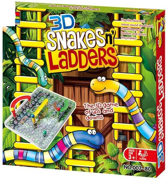 Žaidimas "3D SNAKESn' Ladders"