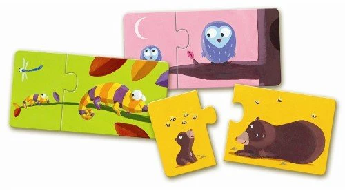 DJECO dėlionė Mama ir mažylis, DJ08157 ( DJ08157 )