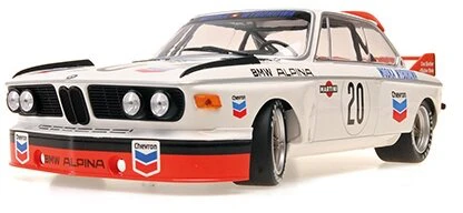 BMW 3.0 CSL – BMW Alpina – Brun/Kocher – 24H SPA, 1973 - 1:18 Minichamps