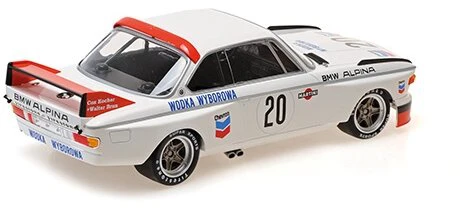 BMW 3.0 CSL – BMW Alpina – Brun/Kocher – 24H SPA, 1973 - 1:18 Minichamps