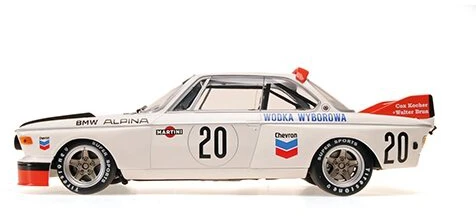 BMW 3.0 CSL – BMW Alpina – Brun/Kocher – 24H SPA, 1973 - 1:18 Minichamps