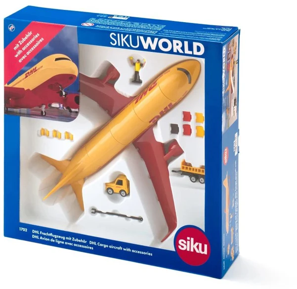Siku DHL Lėktuvas su priedais
