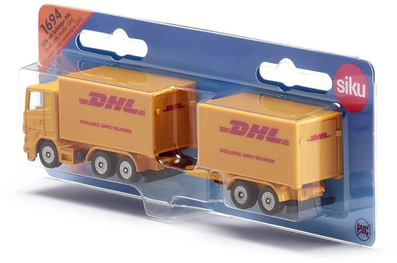SIKU sunkvežimis su priekaba DHL, 1694