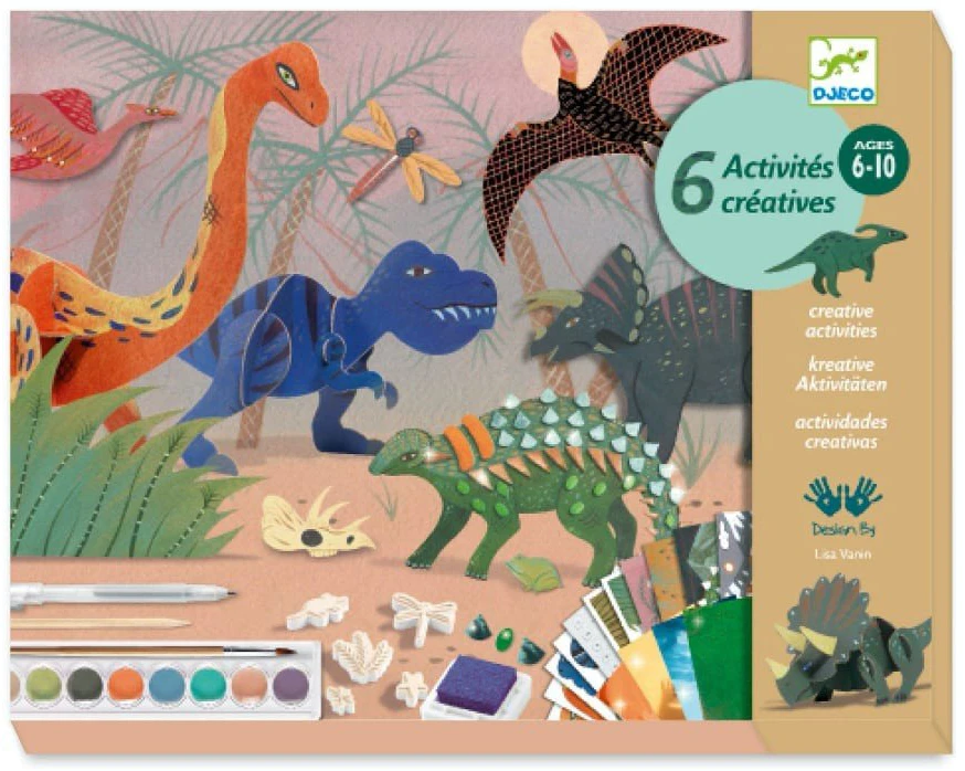 Djeco Daugiafunkcis rinkinys - Dinozaurų pasaulis ( DJ09331 )
