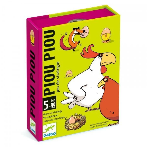 KNYGA Djeco Kortų žaidimas - Piou Piou ( DJ05119 )
