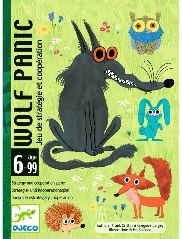 KNYGA Djeco Kortų žaidimas - Vilkų panika ( DJ05080 )