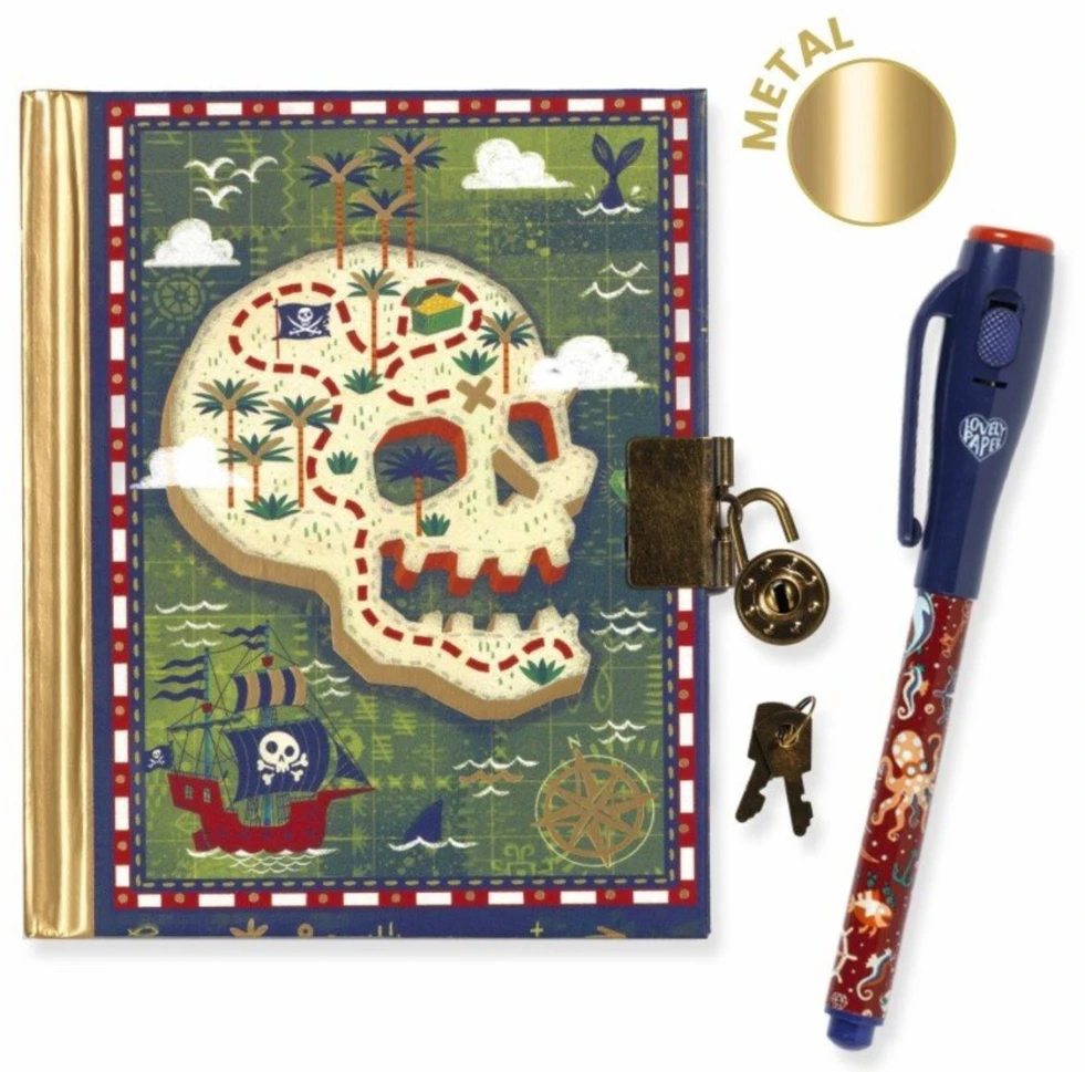 Djeco Magijos paslapčių užrašinė - Piratai ( DD03653 )