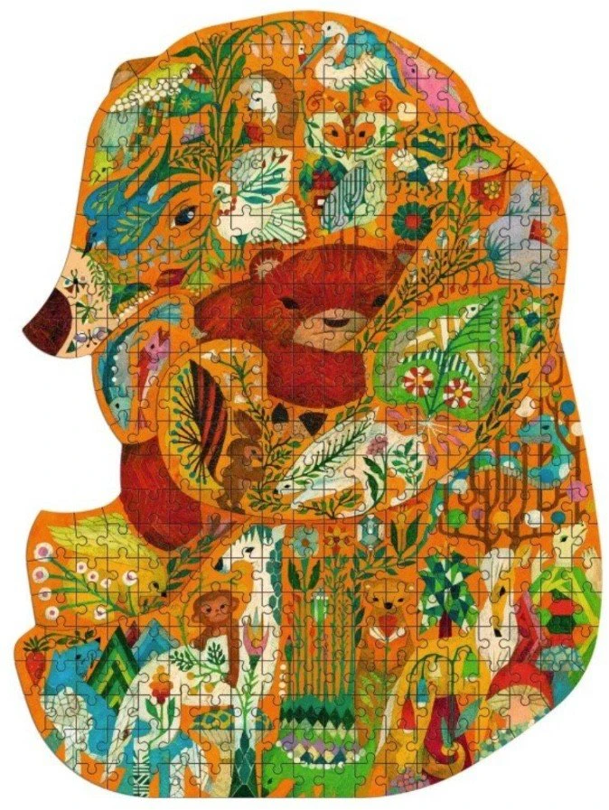 Djeco Forminė dėlionė - Meškos (350 detalių)