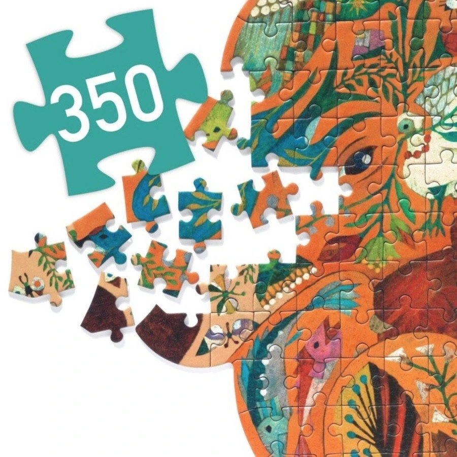 Djeco Forminė dėlionė - Meškos (350 detalių)