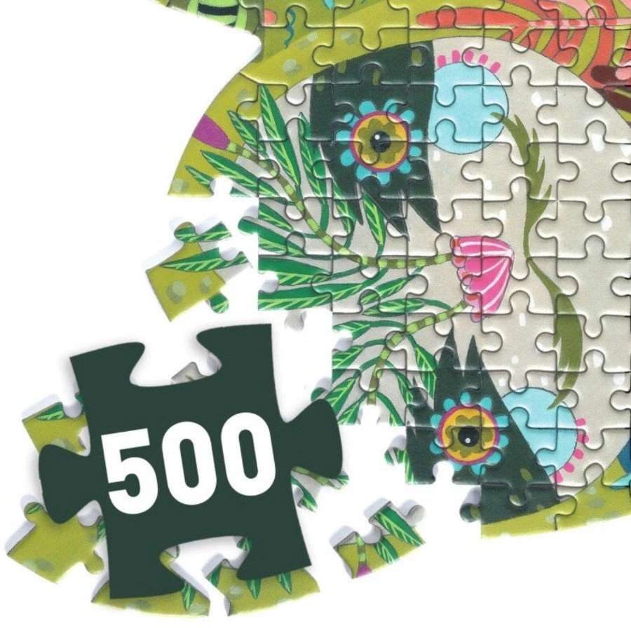 Djeco Forminė dėlionė - Tinginys (500 detalių)