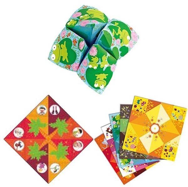 Djeco Origami rinkinys - Paukščių žaidimas (Popierinis būrėjas) ( DJ08764 )