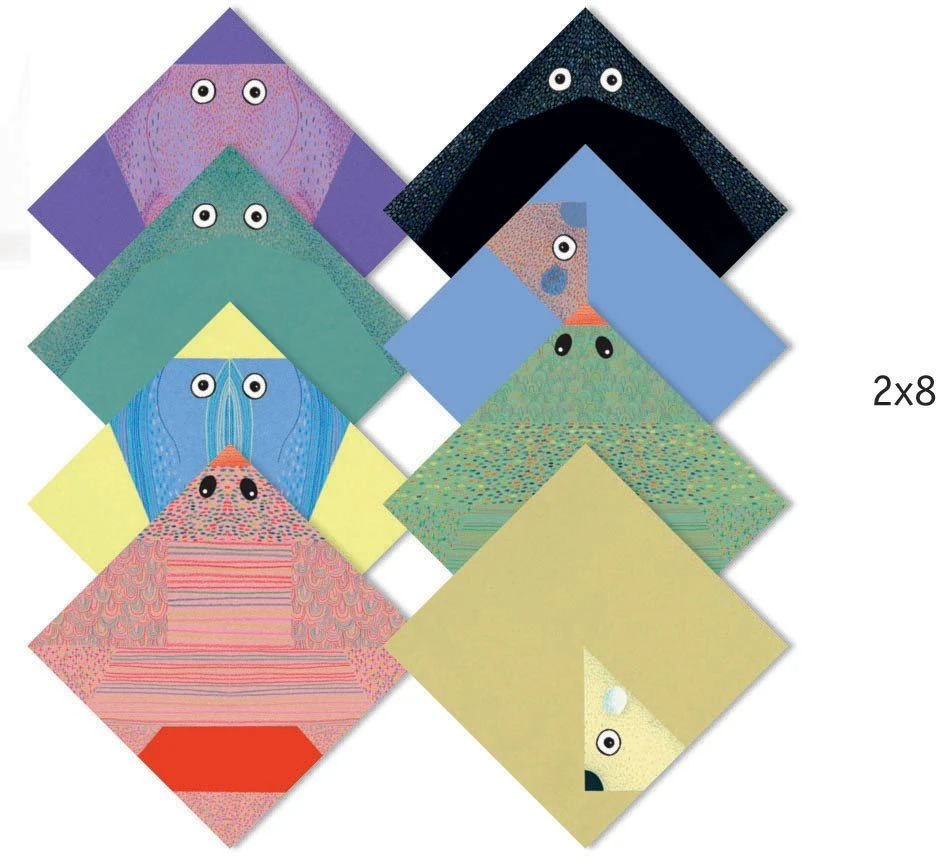 Djeco Origami rinkinys - Poliariniai gyvūnai ( DJ08777 )
