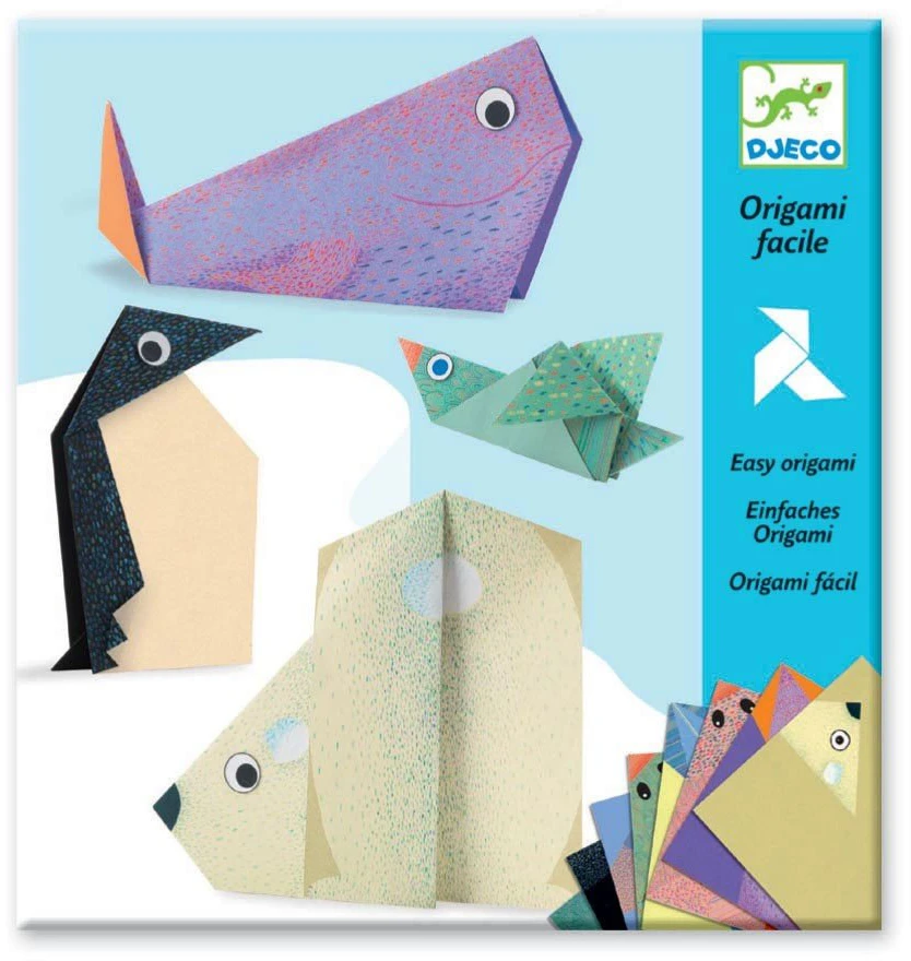 Djeco Origami rinkinys - Poliariniai gyvūnai ( DJ08777 )