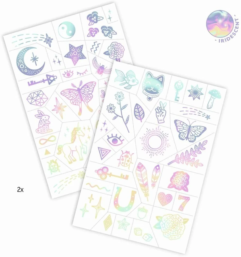 Djeco Tatuiruotės - Pasisekė (50+ tatuiruočių) ( DJ09596 )