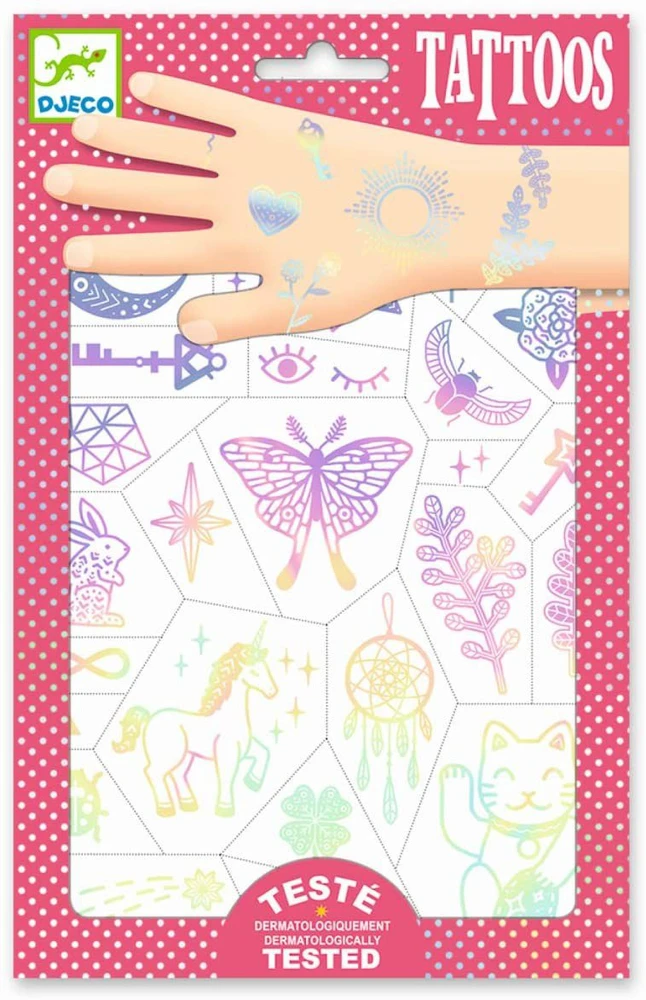 Djeco Tatuiruotės - Pasisekė (50+ tatuiruočių) ( DJ09596 )