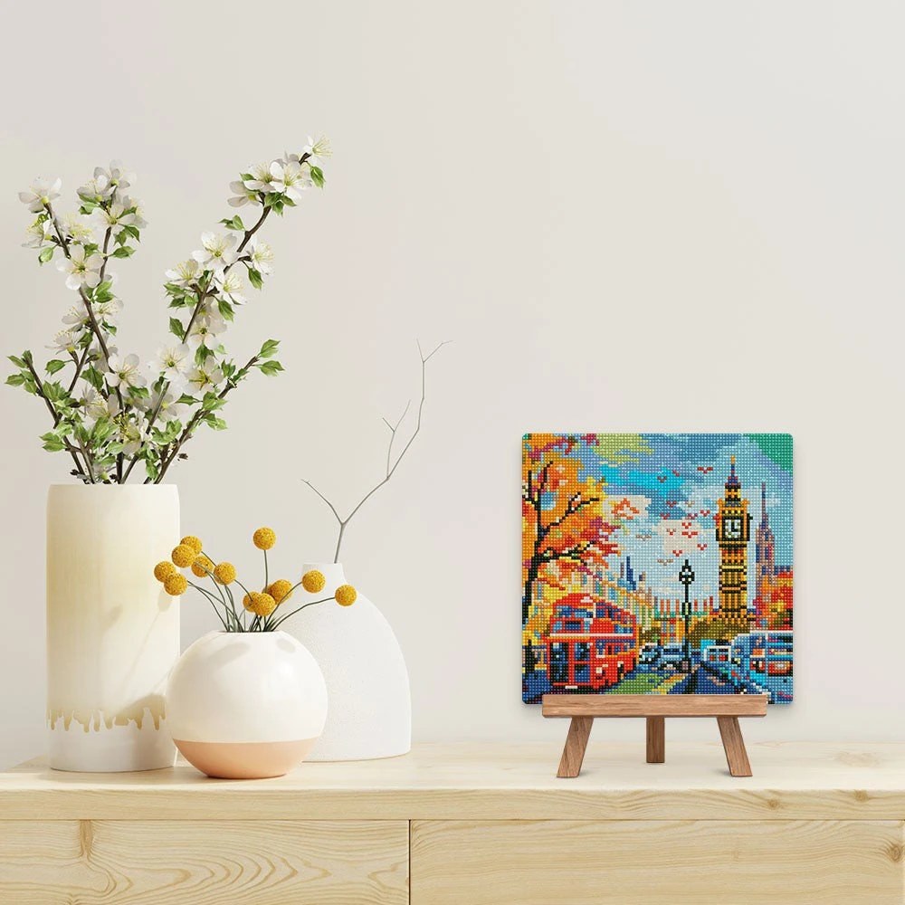 Figured'Art Deimantinės mozaikos rinkinys - Ruduo Londone