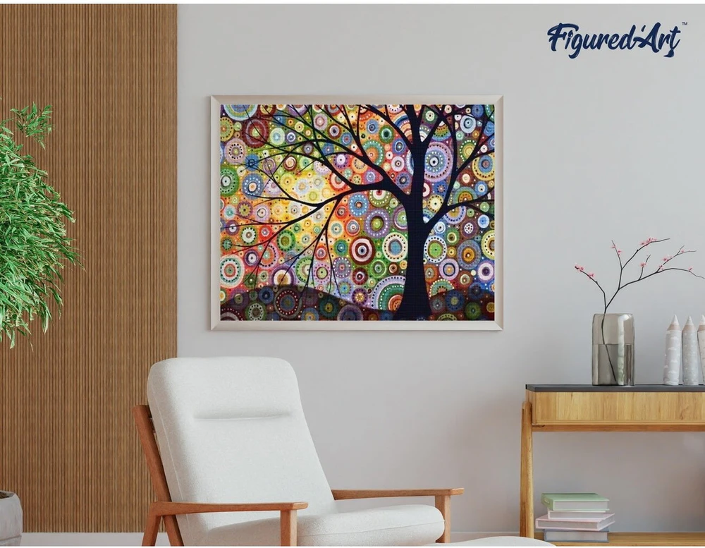 Figured'Art Deimantinės mozaikos rinkinys - Gyvybės medis