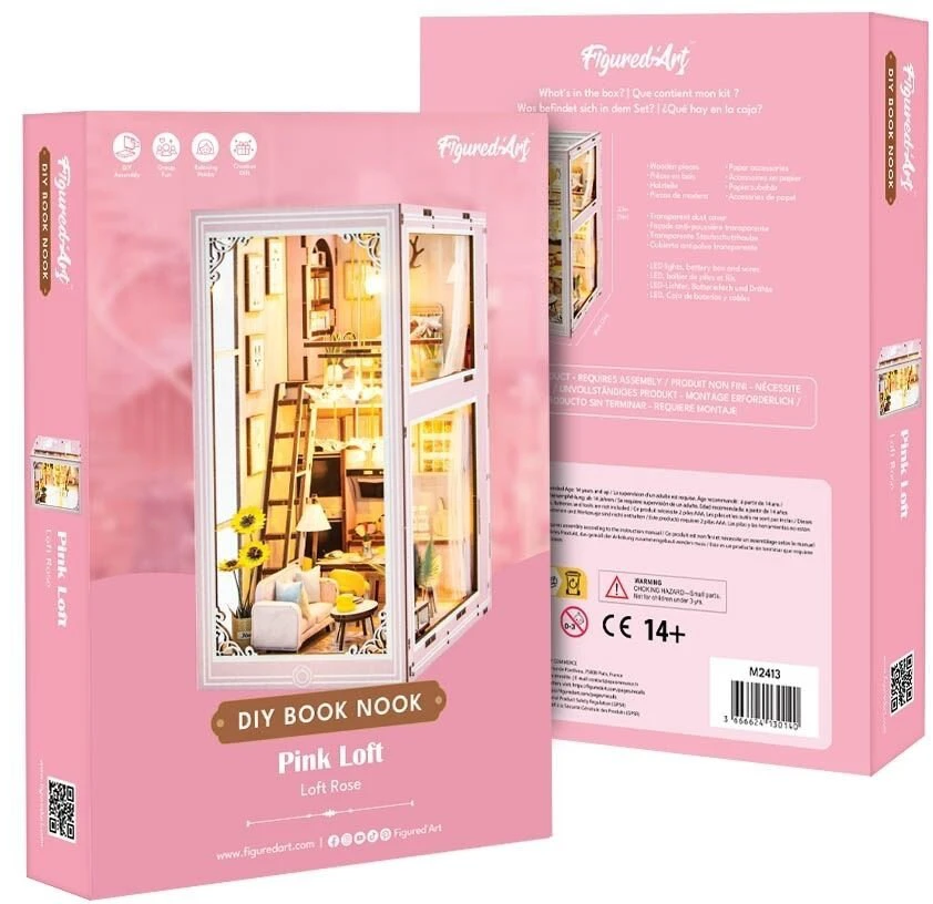 Figured'Art Pasidaryk pats rinkinys - Book Nook Loftas