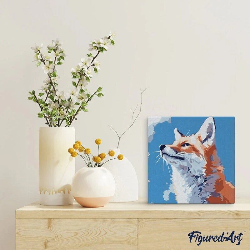 Figured'Art Tapybos pagal skaičius rinkinys - Lapė