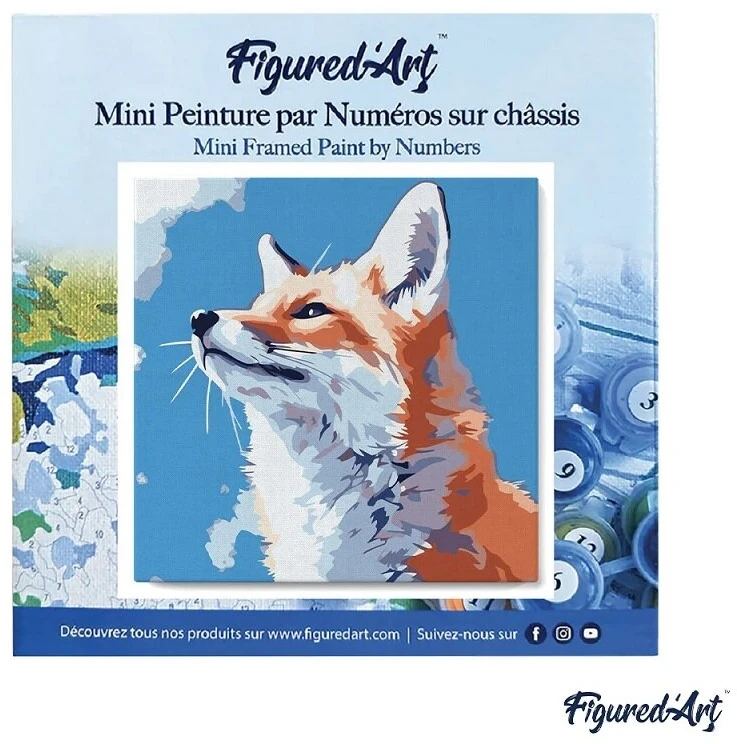 Figured'Art Tapybos pagal skaičius rinkinys - Lapė