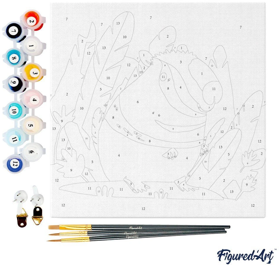 Figured'Art Tapybos pagal skaičius rinkinys - Kapibara