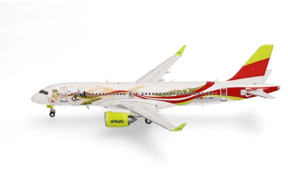 Herpa Airbus A220-300 airBaltic "50th A220"