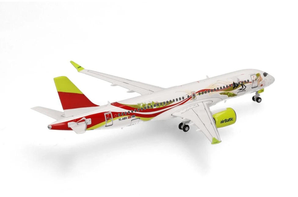 Herpa Airbus A220-300 airBaltic "50th A220"