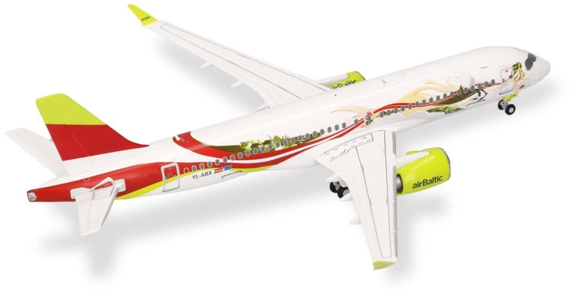 Herpa Airbus A220-300 airBaltic "50th A220"