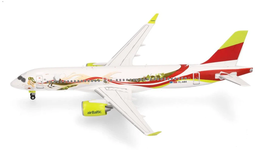 Herpa Airbus A220-300 airBaltic "50th A220"