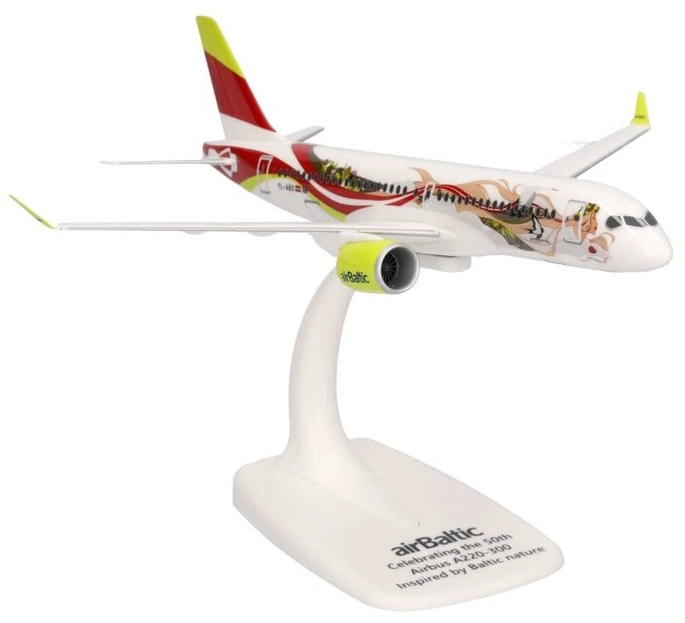Herpa Airbus A220-300 airBaltic "50th A220"