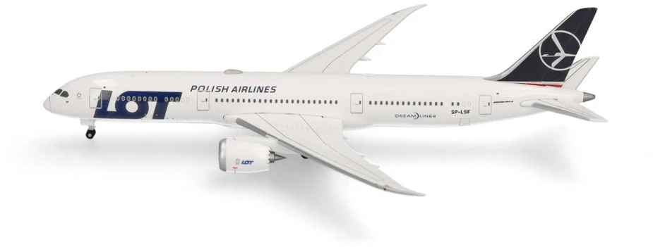 Herpa Airlines Boeing 787-9 Dreamliner LOT Polish