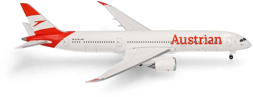 Herpa Boeing 787-9 Dreamliner Austrian Airlines