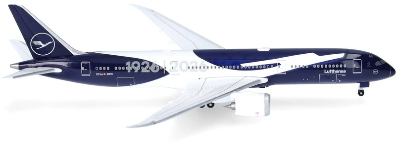Herpa Boeing 787-9 Dreamliner Lufthansa "Berlin" "100 Jahre"