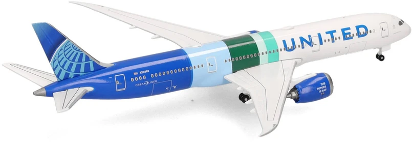 Herpa Boeing 787-9 Dreamliner United Airlines "The Future is SAF"