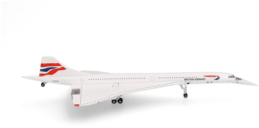 Herpa Concorde British Airways, Union Flag livery