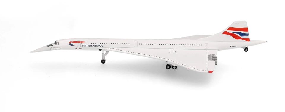 Herpa Concorde British Airways, Union Flag livery