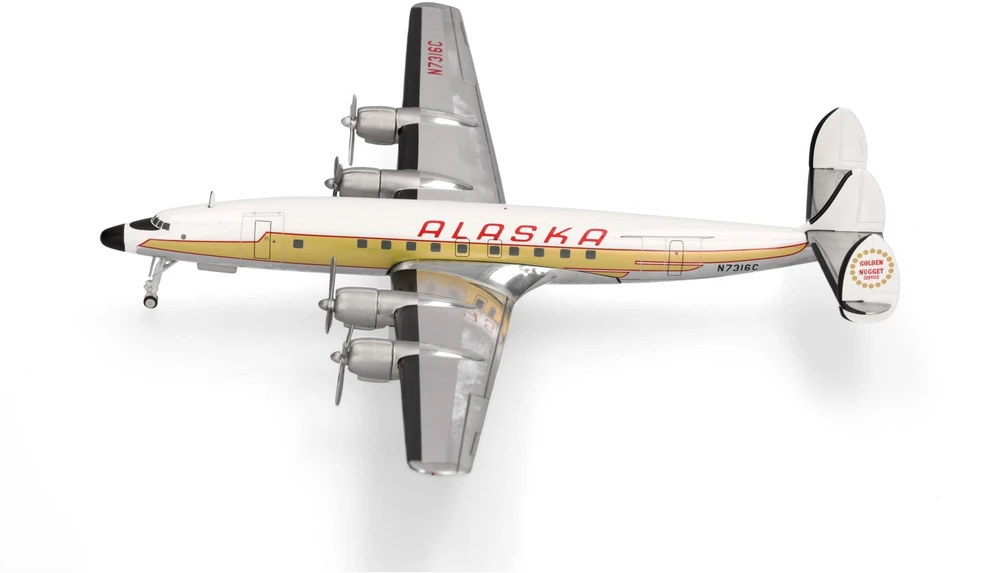 Herpa Lockheed L-1649A Starliner Alaska Airlines