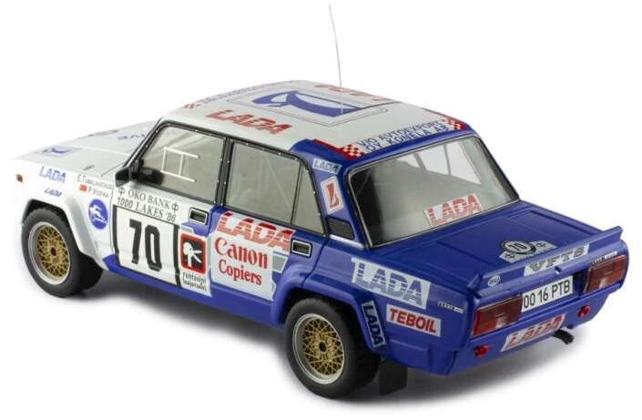 Lada VAZ 2105 VFTS #70 Rallye 1000 Lakes, 1986 - 1:18 IXO