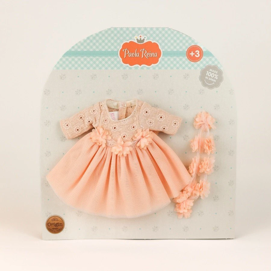 Paola Reina Drabužėlių komplektas Rebeca 32 cm lėlei