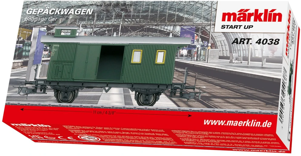 Märklin Bagažo vagonas