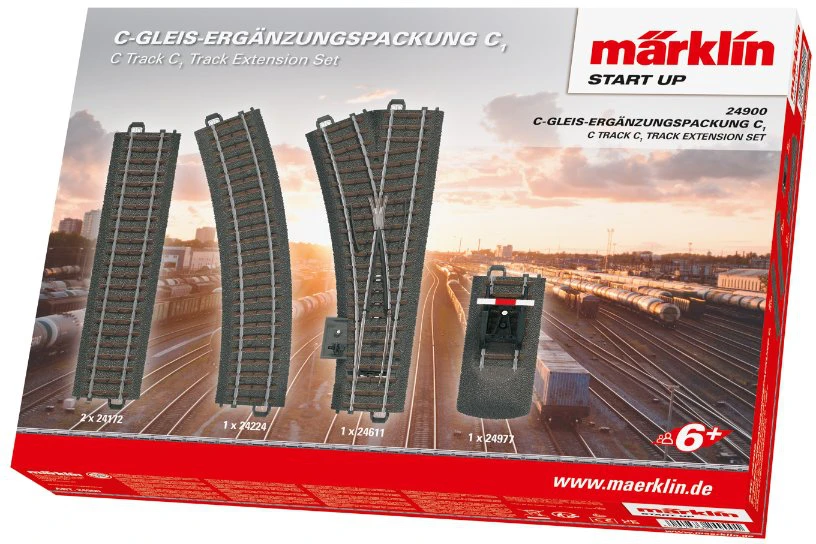 Marklin C bėgių papildymo rinkinys C1