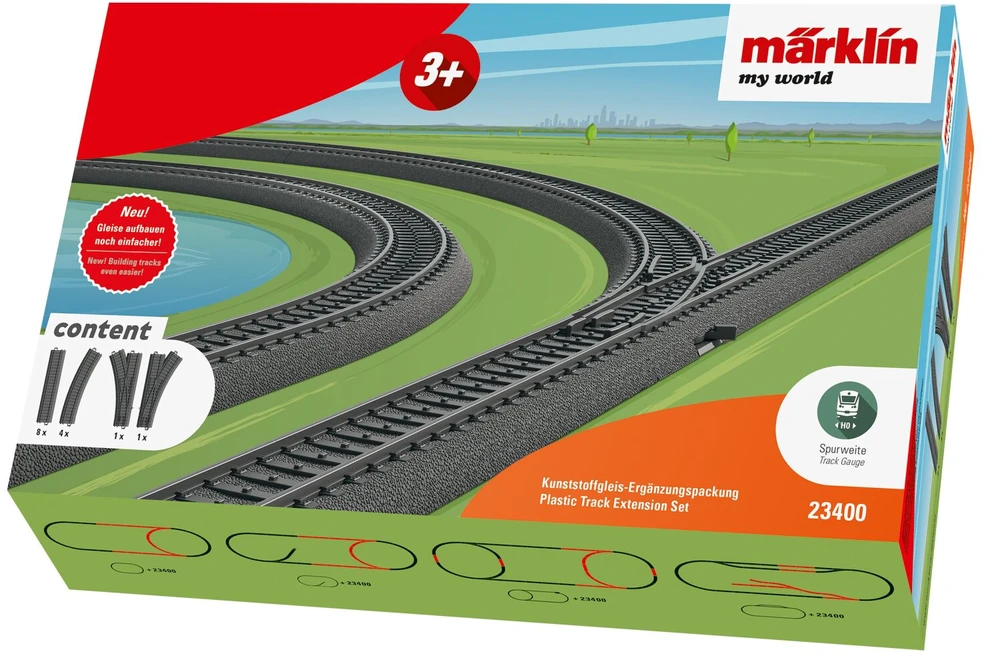 Märklin MY WORLD didelis bėgių rinkinys