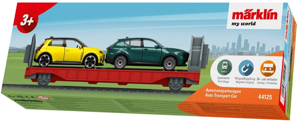 Märklin MY WORLD vagonas su automobiliais