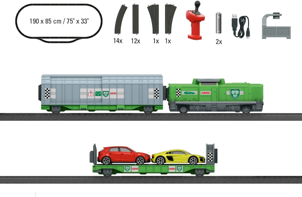 Märklin Pradinis traukinio rinkinys - MY WORLD Auto Transport