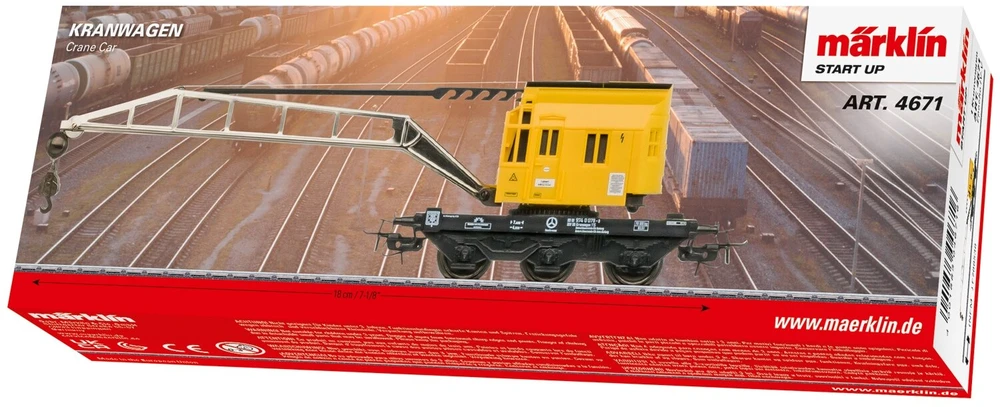 Märklin Vagonas - kranas