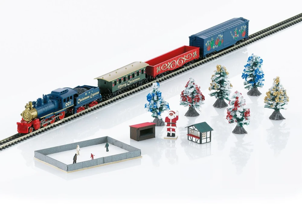 Märklin Z mastelio Kalėdinio traukinio rinkinys