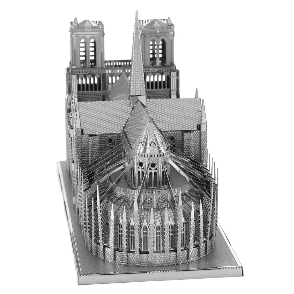 Metal Earth Metalinė 3D dėlionė - Paryžiaus Dievo Motinos katedra