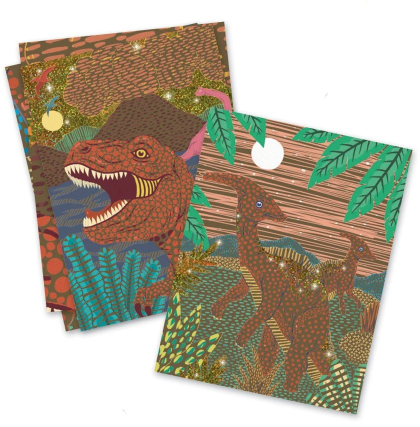 Djeco Nutrinamos kortelės - Dinozaurai ( DJ09726 )